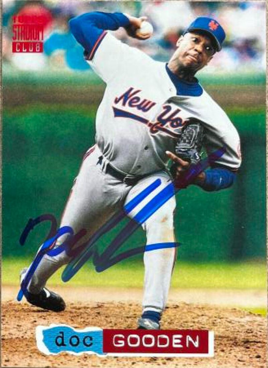 Dwight Gooden Autographed 1994 Stadium Club #220