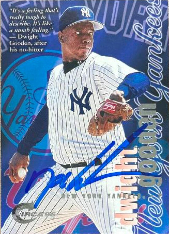 Dwight Gooden Autographed 1996 Circa #64