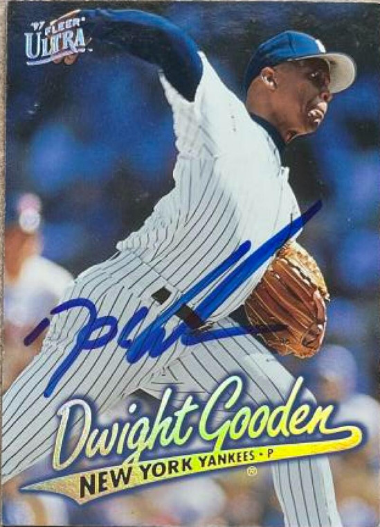 Dwight Gooden Autographed 1997 Fleer Ultra #98