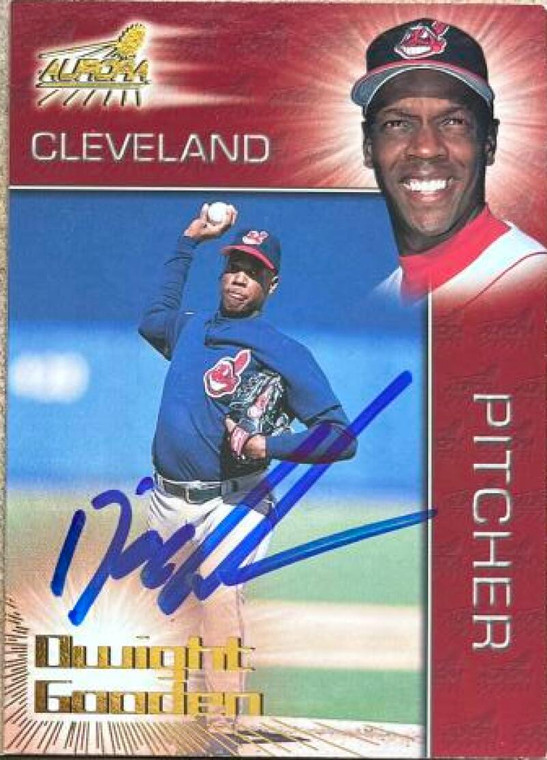 Dwight Gooden Autographed 1998 Pacific Aurora #29