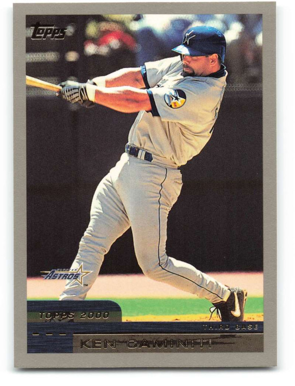 2000 Topps #70 Ken Caminiti VG Houston Astros 