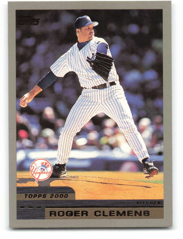 2000 Topps #170 Roger Clemens VG New York Yankees 