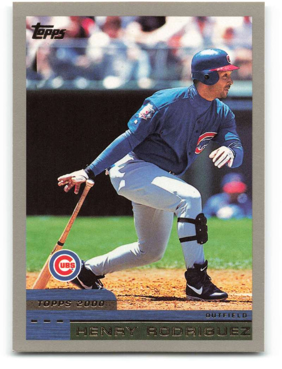 2000 Topps #191 Henry Rodriguez VG Chicago Cubs 