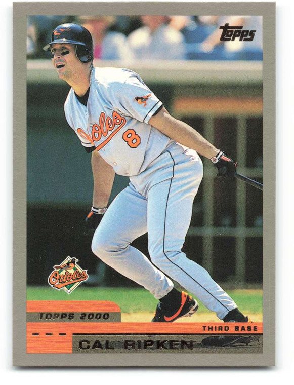 2000 Topps #4 Cal Ripken Jr. VG Baltimore Orioles 