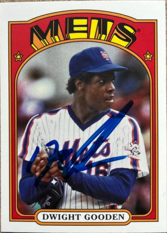 Dwight Gooden Autographed 2013 Topps Archives #34