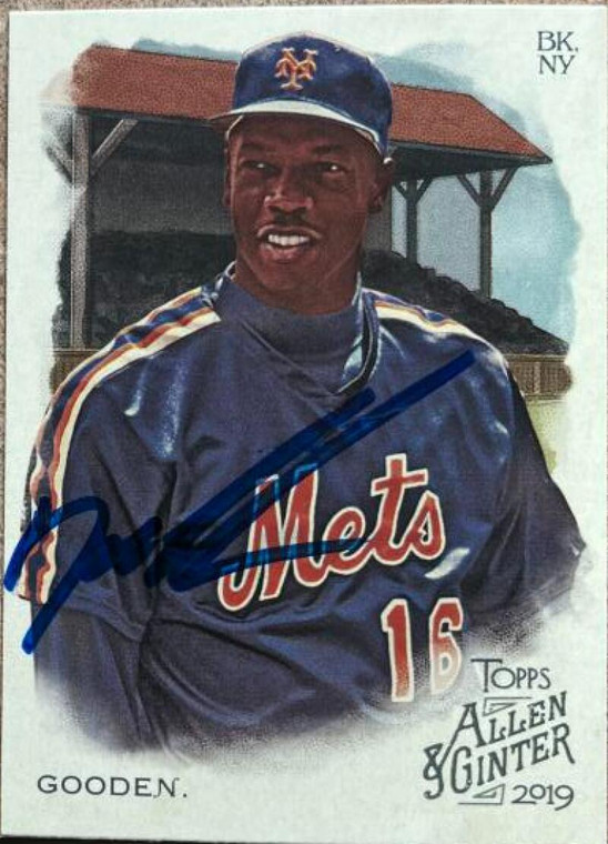 Dwight Gooden Autographed 2019 Topps Allen & Ginter #274