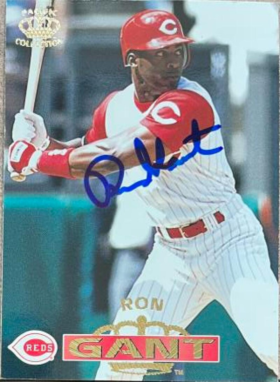 Ron Gant Autographed 1996 Pacific #48