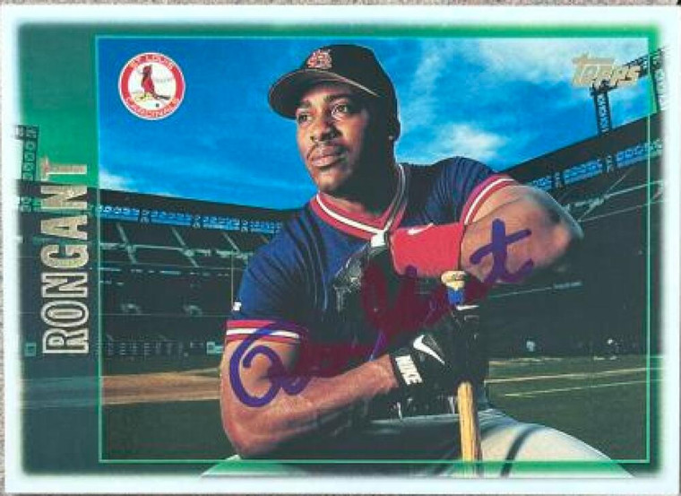 Ron Gant Autographed 1997 Topps #127