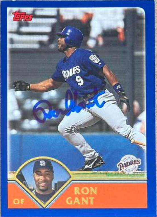 Ron Gant Autographed 2003 Topps #65