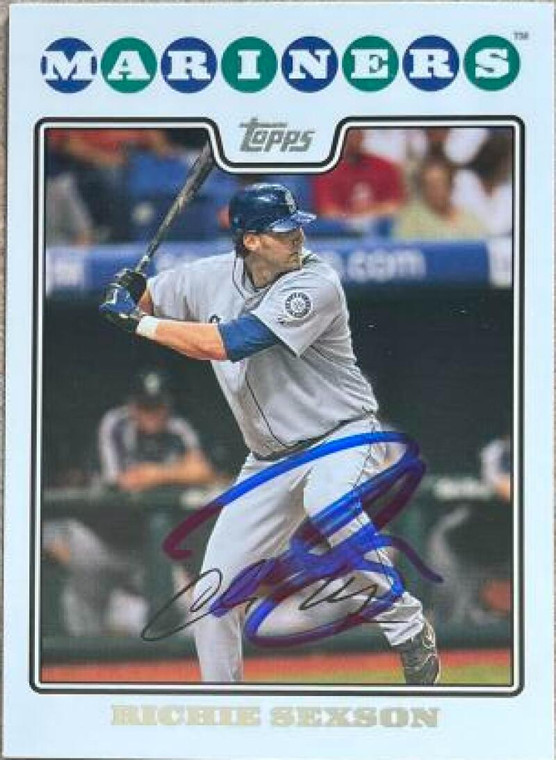 Richie Sexson Autographed 2008 Topps #239