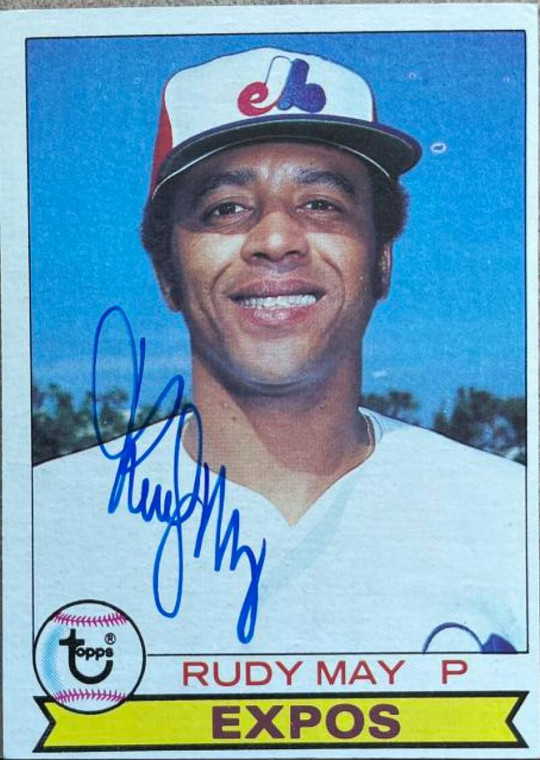 Rudy May Autographed 1979 Topps #603