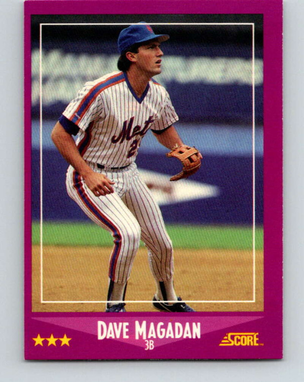 1988 Score #41 Dave Magadan VG New York Mets 