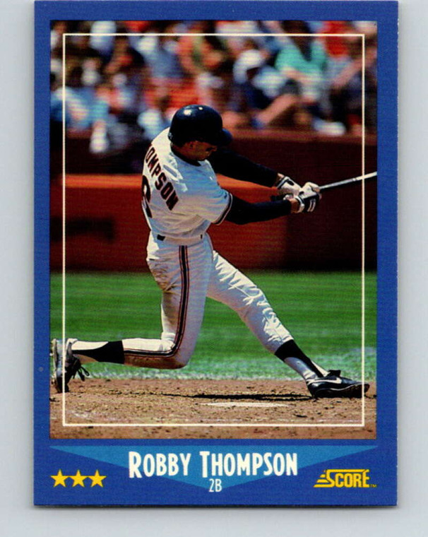 1988 Score #146 Robby Thompson VG San Francisco Giants 