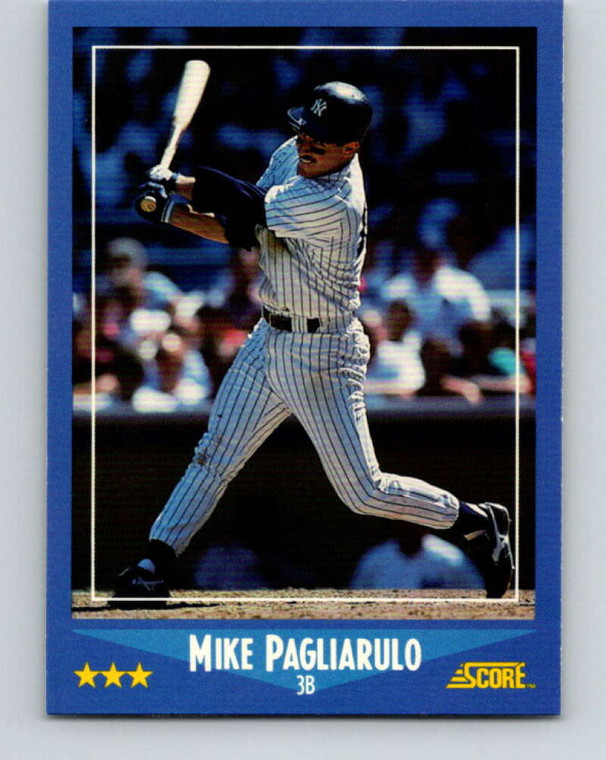 1988 Score #170 Mike Pagliarulo VG New York Yankees 