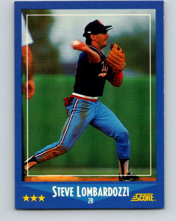 1988 Score #174 Steve Lombardozzi VG Minnesota Twins 