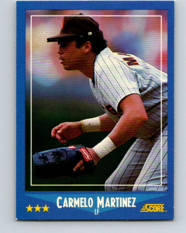 1988 Score #181 Carmelo Martinez VG San Diego Padres 