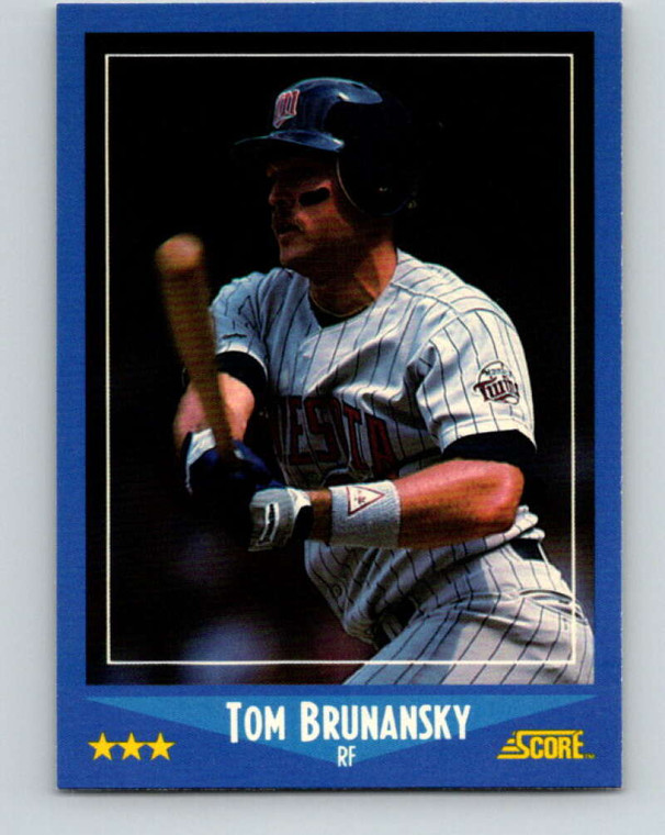 1988 Score #194 Tom Brunansky VG Minnesota Twins 