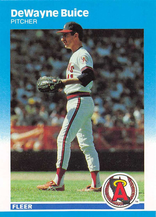 1987 Fleer Update #U-14 De Wayne Buice NM-MT RC Rookie California Angels 