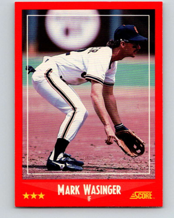 1988 Score #283 Mark Wasinger VG San Francisco Giants 