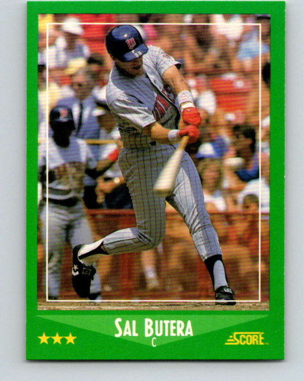 1988 Score #361 Sal Butera VG Minnesota Twins 