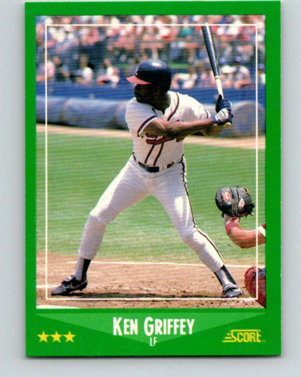 1988 Score #390 Ken Griffey Sr. VG Atlanta Braves 