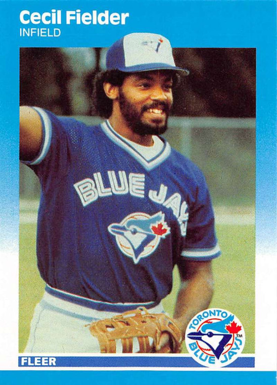 1987 Fleer Update #U-31 Cecil Fielder NM-MT Toronto Blue Jays 