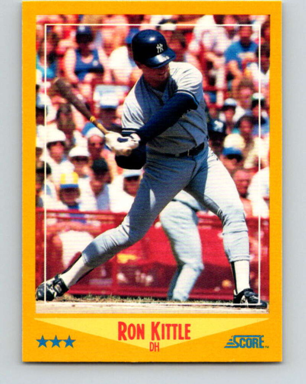 1988 Score #449 Ron Kittle VG New York Yankees 