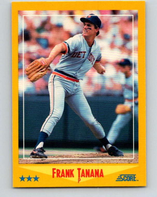 1988 Score #490 Frank Tanana VG Detroit Tigers 