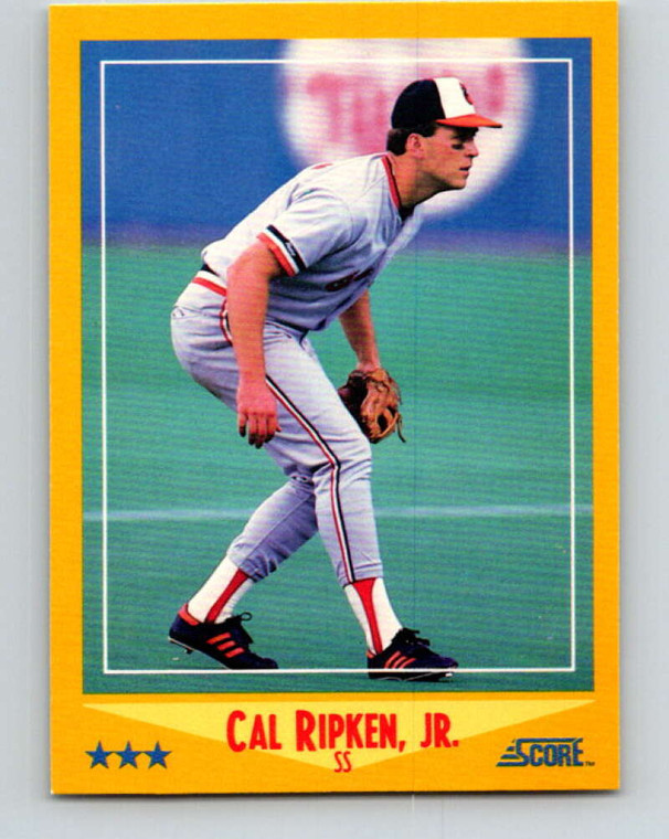 1988 Score #550 Cal Ripken Jr. VG Baltimore Orioles 