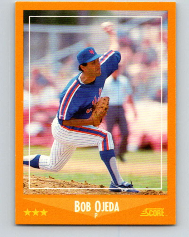 1988 Score #563 Bob Ojeda VG New York Mets 