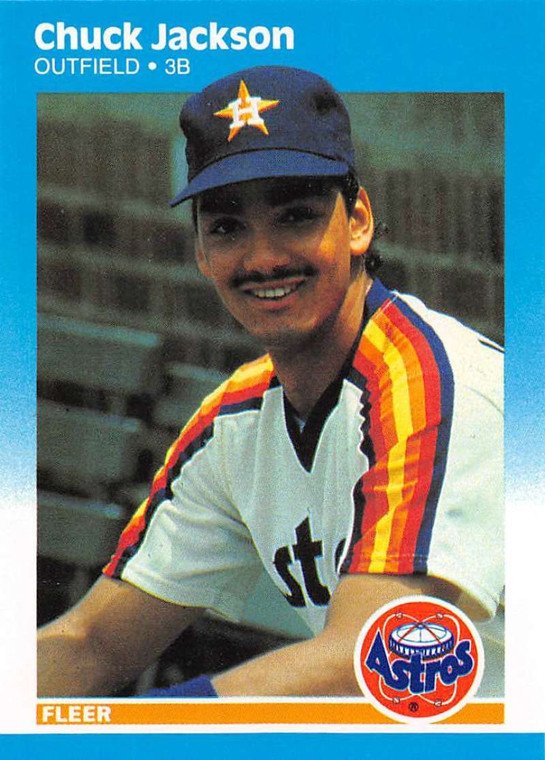 1987 Fleer Update #U-47 Chuck Jackson NM-MT RC Rookie Houston Astros 