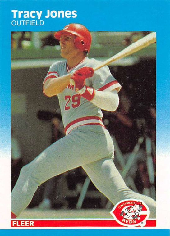 1987 Fleer Update #U-55 Tracy Jones NM-MT Cincinnati Reds 