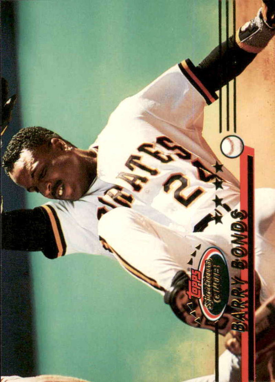 1993 Stadium Club #51 Barry Bonds VG Pittsburgh Pirates 