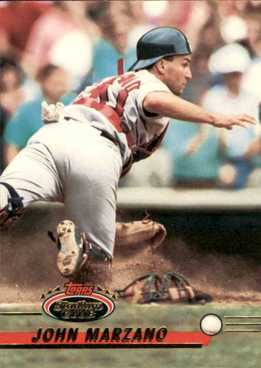 1993 Stadium Club #73 John Marzano VG Boston Red Sox 