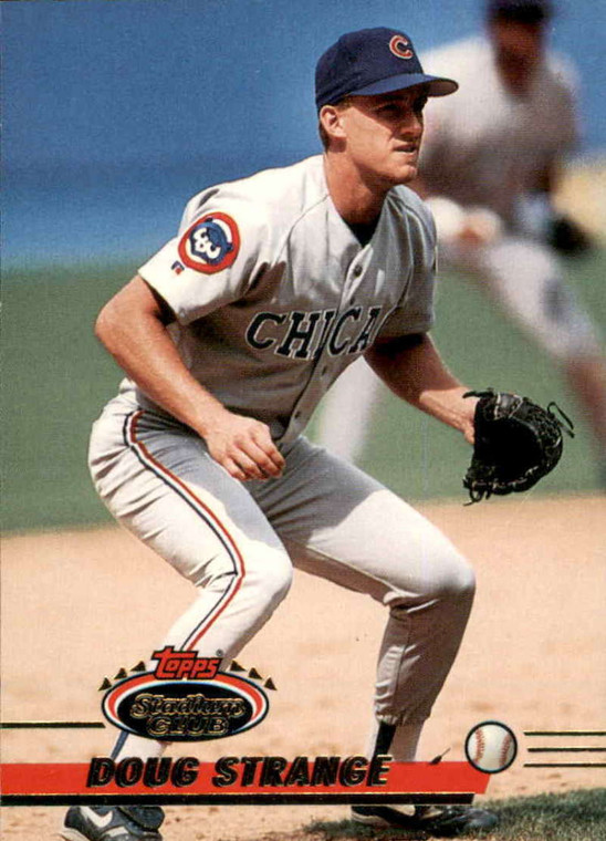 1993 Stadium Club #132 Doug Strange VG Chicago Cubs 