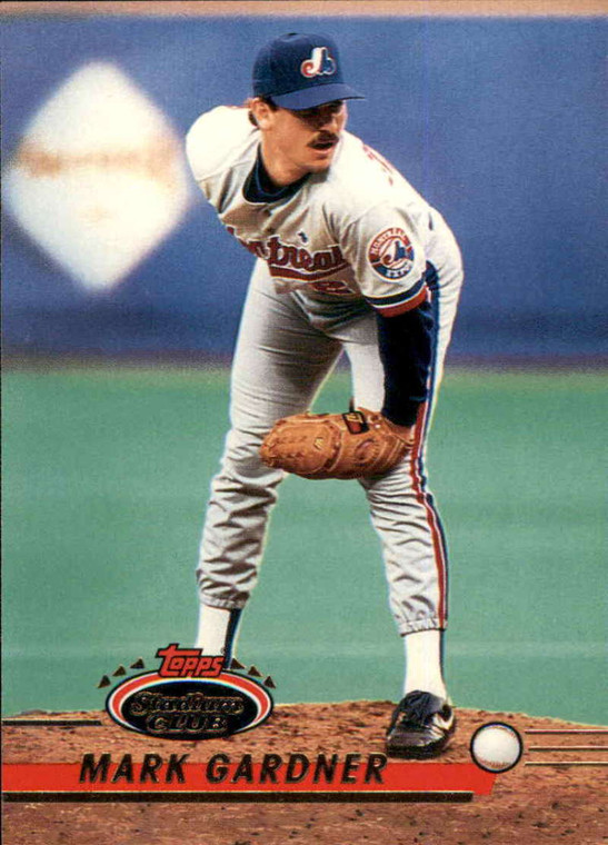 1993 Stadium Club #159 Mark Gardner VG Montreal Expos 