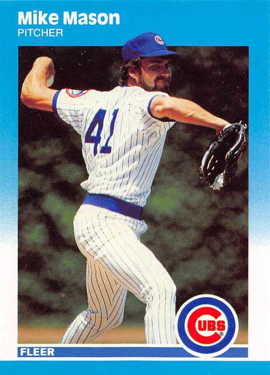 1987 Fleer Update #U-73 Mike Mason NM-MT Chicago Cubs 