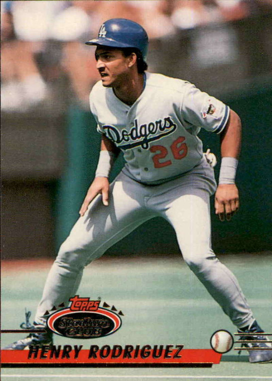 1993 Stadium Club #226 Henry Rodriguez VG Los Angeles Dodgers 
