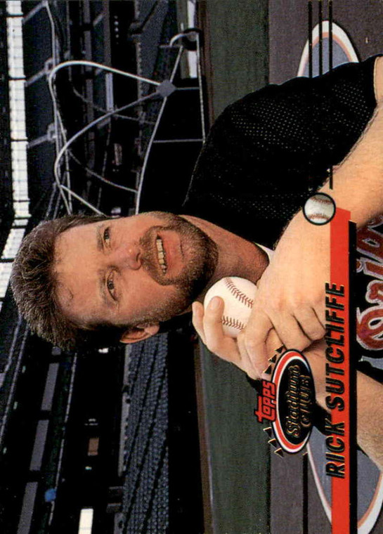 1993 Stadium Club #246 Rick Sutcliffe VG Baltimore Orioles 