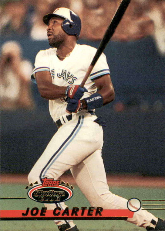 1993 Stadium Club #279 Joe Carter VG Toronto Blue Jays 