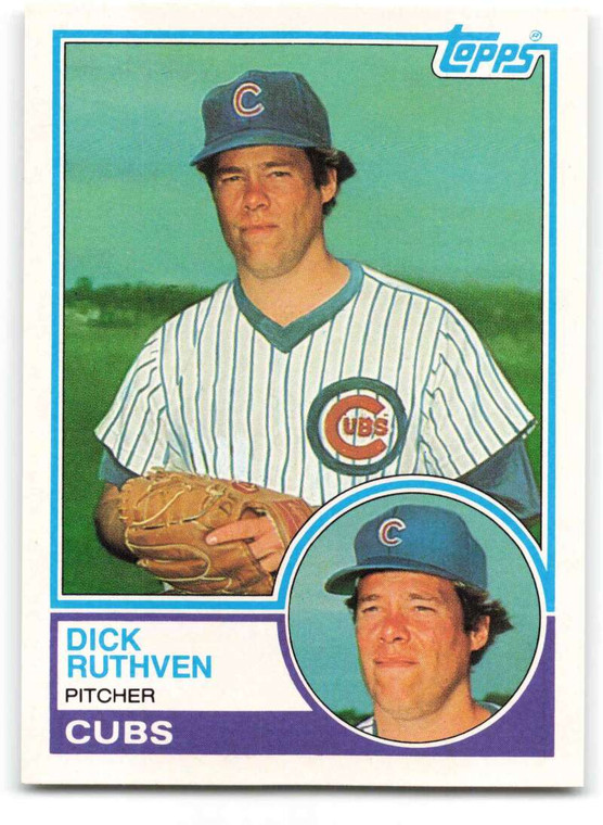 1983 Topps Traded #98T Dick Ruthven VG Chicago Cubs 