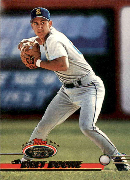 1993 Stadium Club #532 Bret Boone VG Seattle Mariners 