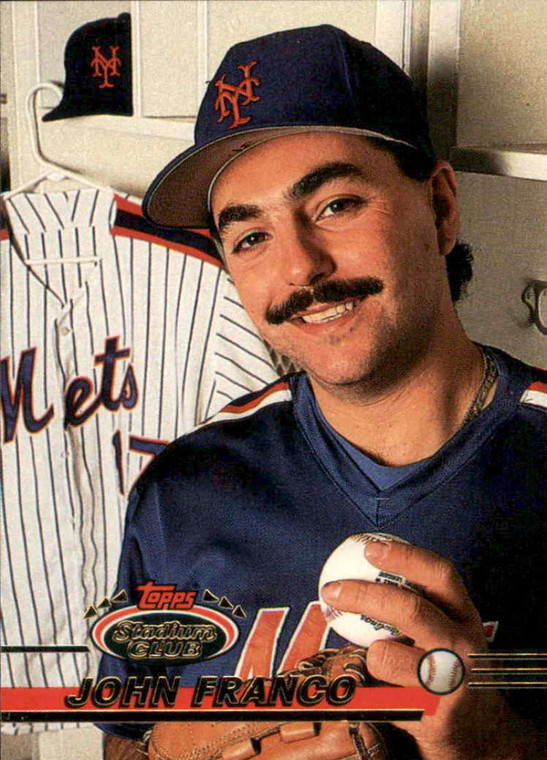 1993 Stadium Club #316 John Franco VG New York Mets 