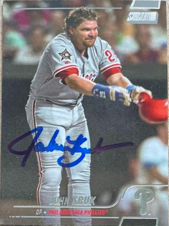 John Kruk Autographed 2022 Stadium Club #19