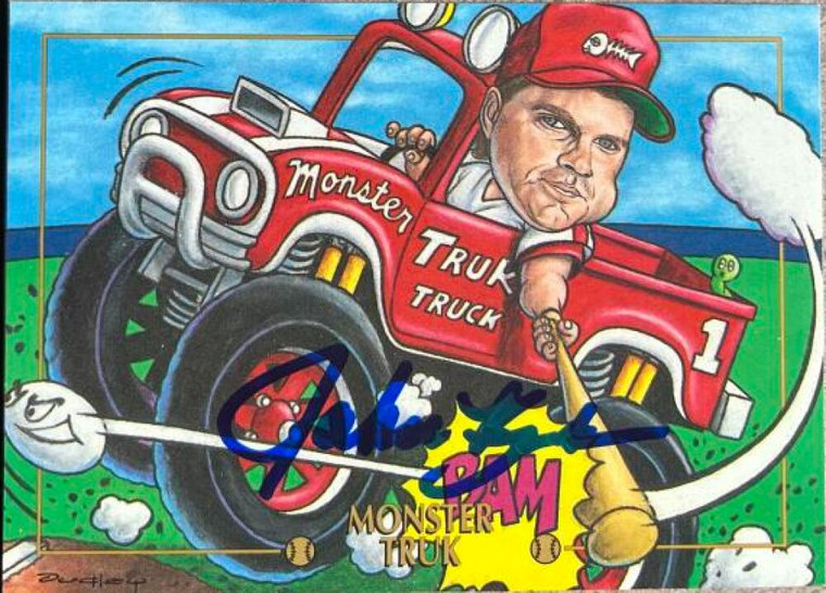 John Kruk Autographed 1995 Cardtoons #74