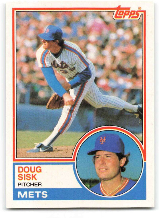 1983 Topps Traded #105T Doug Sisk VG New York Mets 