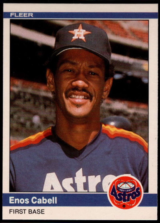 1984 Fleer Update #22 Enos Cabell NM Houston Astros 