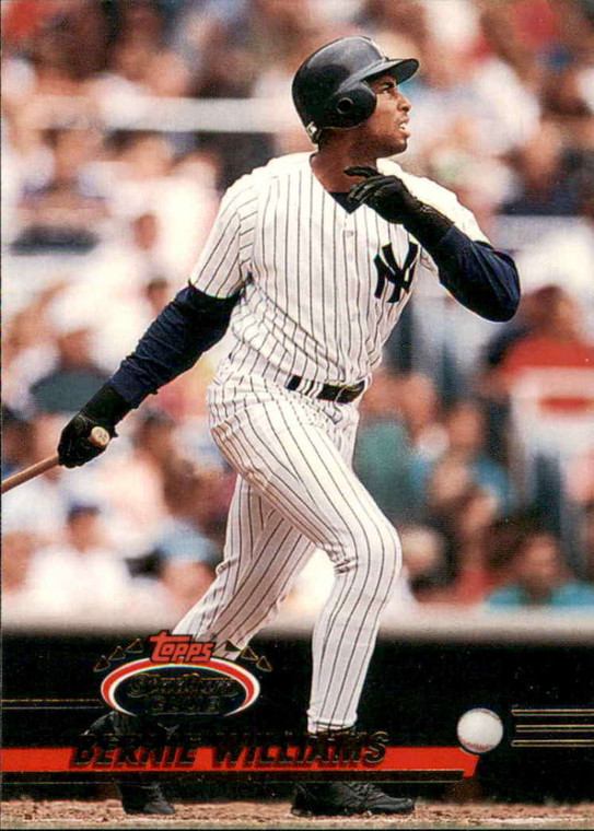 1993 Stadium Club #364 Bernie Williams VG New York Yankees 