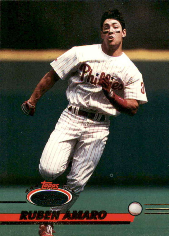 1993 Stadium Club #385 Ruben Amaro VG Philadelphia Phillies 