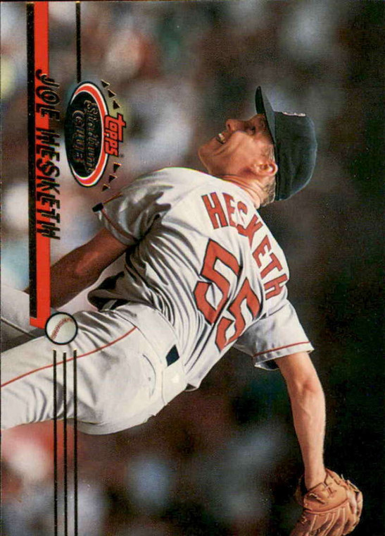 1993 Stadium Club #107 Joe Hesketh VG Boston Red Sox 
